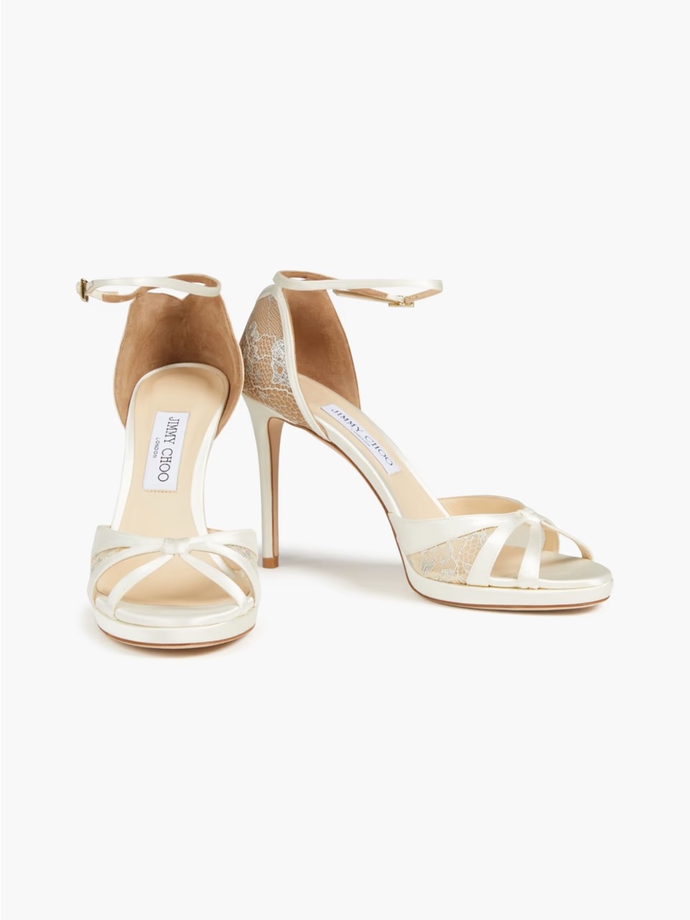 Jimmy Choo Talia 100 Bridal Heels